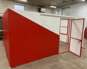 Heli portable drill rig shack